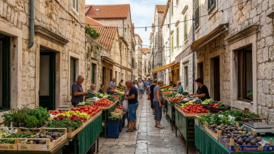 Split green market — Pazar