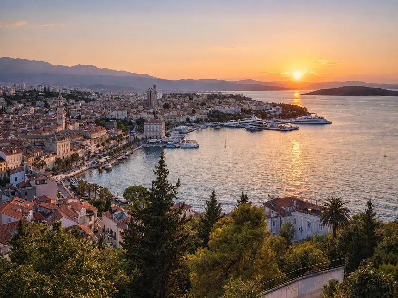 View from Marjan Hill