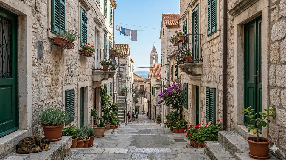 Varoš stone streets